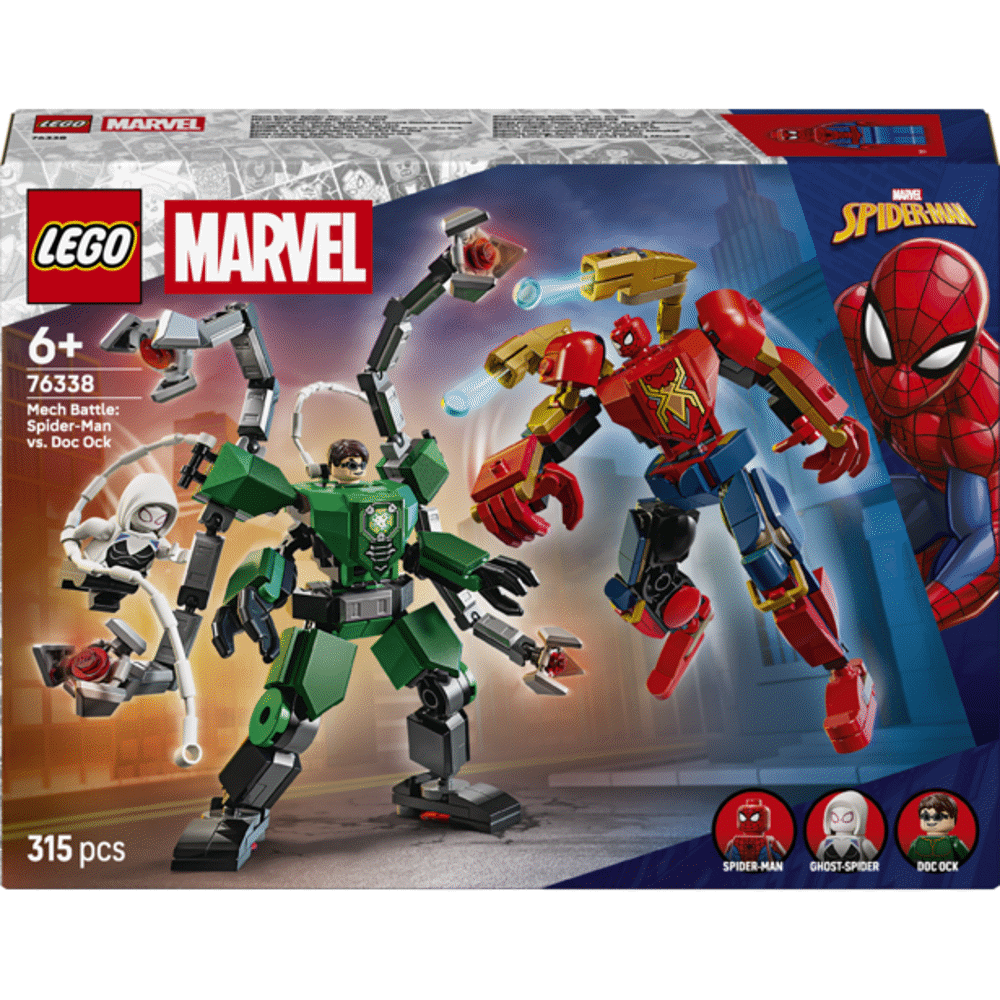 Lego Mech Battle Spiderman Vs Doc Ock
